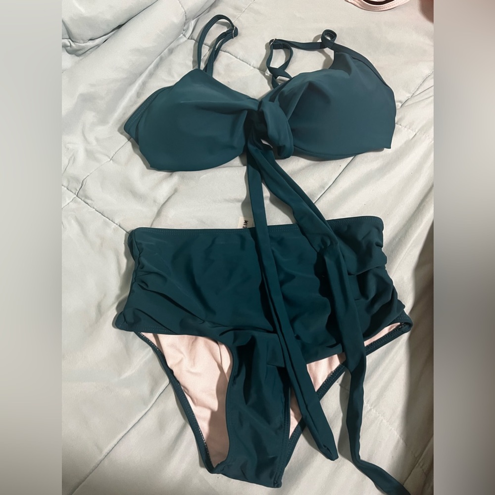 Green bikini